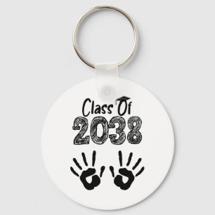 Cl von 2038 Wachs Mit Mir T-Shirt Handabdruck auf Schlüsselanhänger