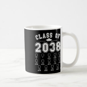 Cl von 2038 wächst mit ich Checklist Pre-k auf 12. Kaffeetasse