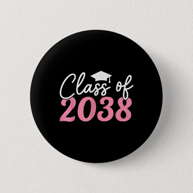 Cl von 2038 wächst mit mir Kindergarten rosa Coque Button (Vorderseite)