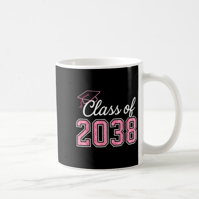 Cl von 2038 wächst mit mir Kindergarten rosa Coque Kaffeetasse (Rechts)