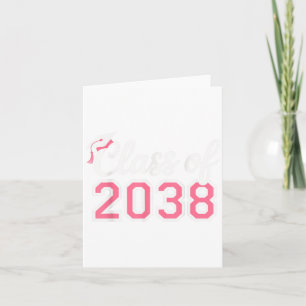 Cl von 2038 wächst mit mir Kindergarten rosa Coque Karte