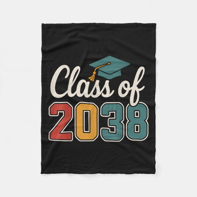 CL von 2038 wächst mit mir lustiger Kindergarten z Fleecedecke (Vorderseite)