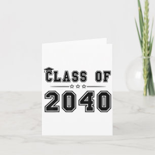 Cl von 2040 wächst mit mir Abschluss erster Tag de Karte