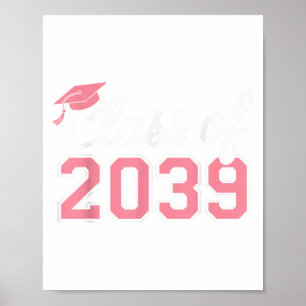 Cl von 20 mit meinem Kindergarten wachsen Pink Coq Poster
