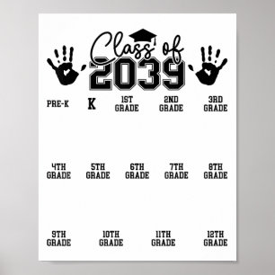 Cl von 20 wachsen mit mir vor-k 12. Grad 20 Gradua Poster