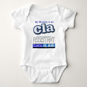 CLA-LOGO - HILFE FÜR DAS KLINISCHE LABOR BABY STRAMPLER