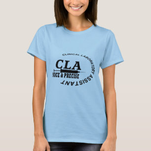 CLA SLOGAN - SCHÖN UND PRÄZISE! LABOR T-Shirt