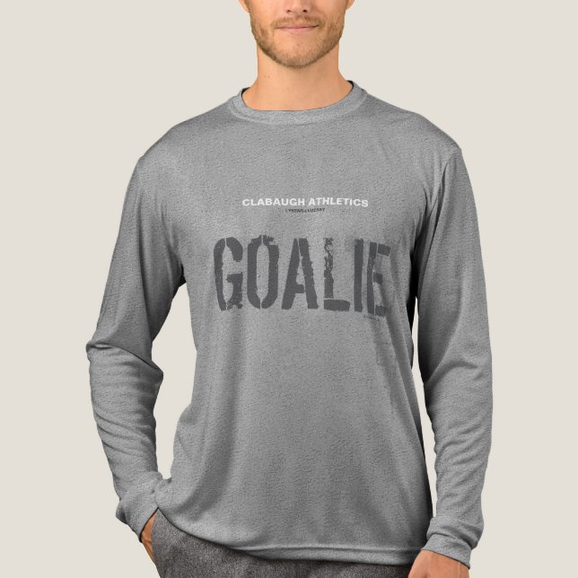 Clabaugh Athletics TORWART Tri-Blend Shirt (Vorderseite)