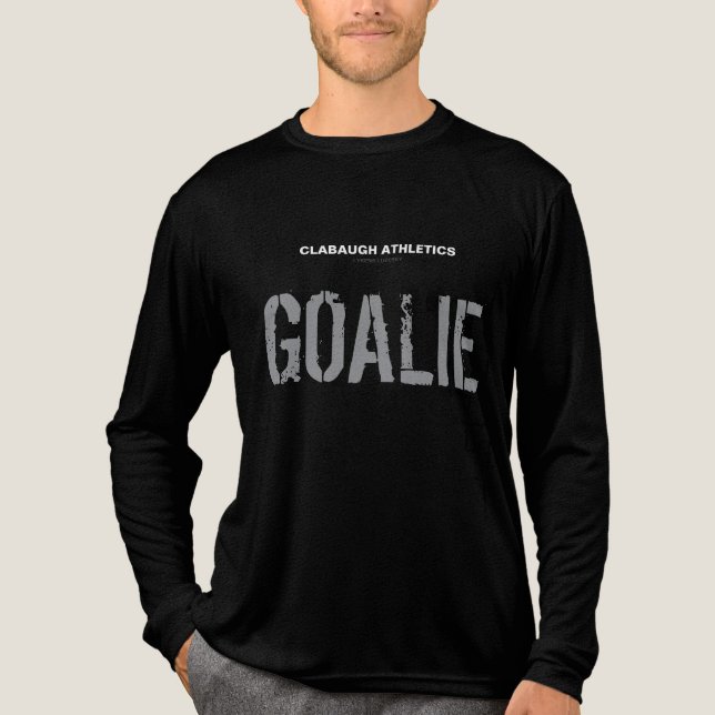 Clabaugh Athletics TORWART Tri-Blend Shirt (Vorderseite)