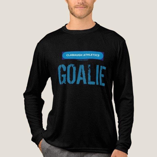 Clabaugh Athletics TORWART Tri-Blend Shirt (Vorderseite)