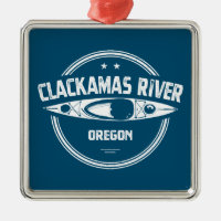 Clackamas Fluss Oregon Kayaking