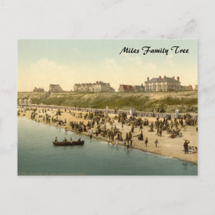Clacton-on-Sea-Strand I, Essex, England Postkarte