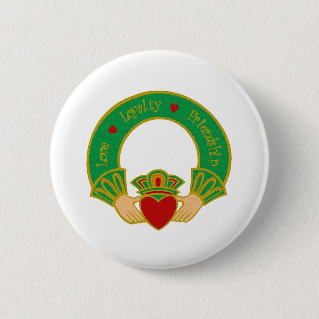 Claddagh Button (Vorderseite)