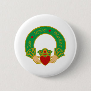 Claddagh Button
