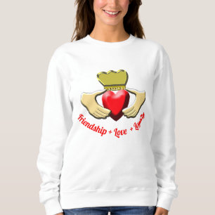 Claddagh Iren-Symbol Sweatshirt