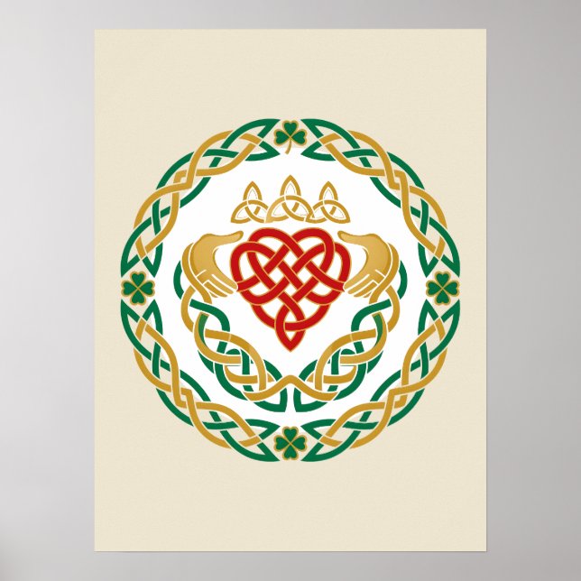 Claddagh-Rondell Poster (Vorne)