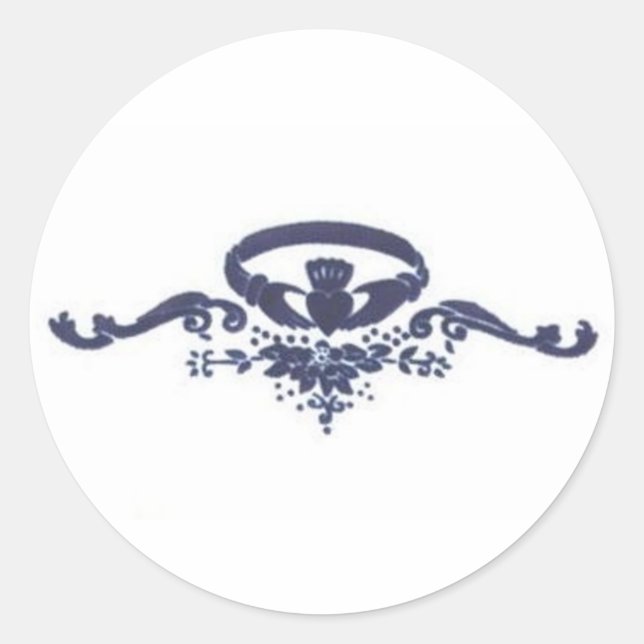 Claddagh Sticker (Vorderseite)