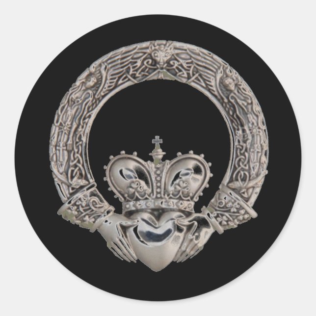 Claddagh Stickers (Vorderseite)
