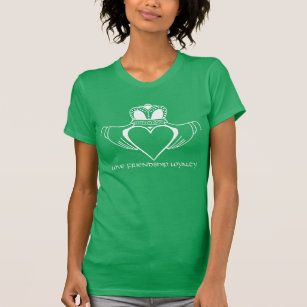 Claddagh Symbol-Liebe, Loyalität, Freundschafts-T T-Shirt