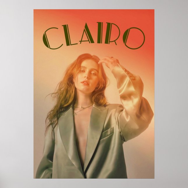Clairo grün poster (Vorne)