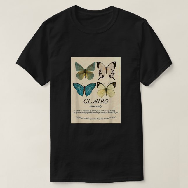Clairo Immununity Classic T-Shirt (Design vorne)