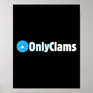Clam Collector Beach Pun Spaß _ Nur legendäre Sea Poster