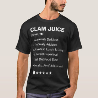 Clam Juice Definition: Brettspiel-Geschenk T-Shirt