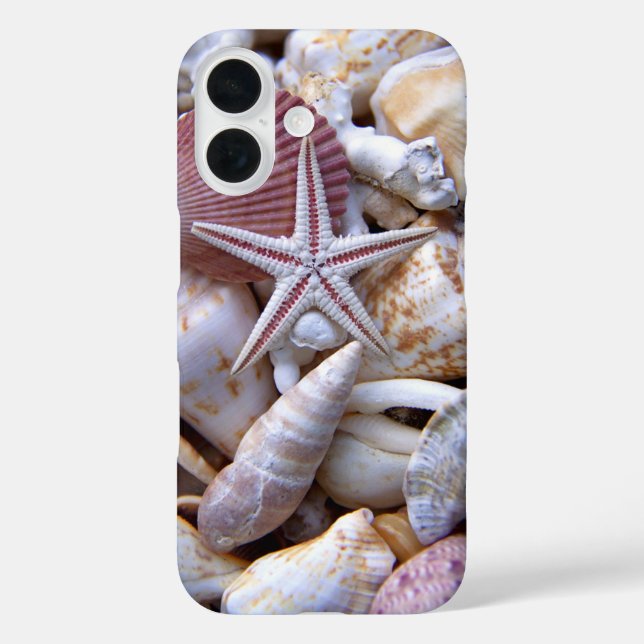 Clam Muscheln Case-Mate iPhone Hülle (Rückseite)