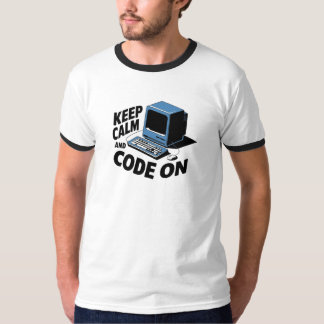 Clam und Code auf behalten T-Shirt