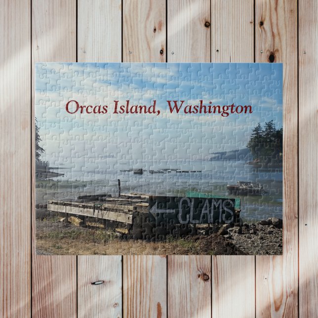 Clams auf der Insel Orcas in San Juans in Washingt Puzzle (Von Creator hochgeladen)