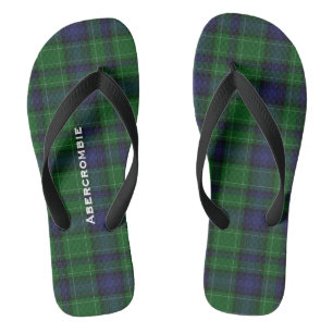Clan Abercrombie Karierte Personalisierte Flip Flo Flops