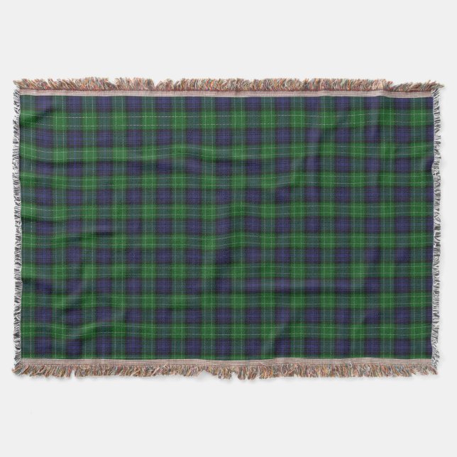 Clan Abercrombie Tartan Decke (Vorderseite)