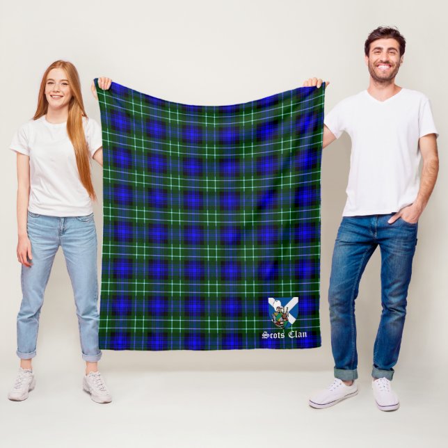 Clan Abercrombie Tartan Kariert Fleecedecke (Beispiel)