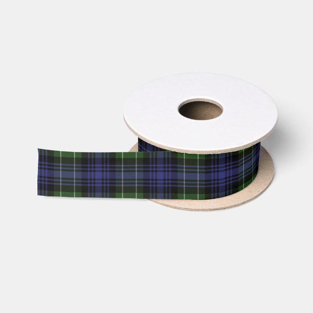 Clan Abercrombie Tartan Satinband (Spule)