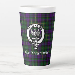 Clan Abercrombie Tartan & Wappen Milchtasse
