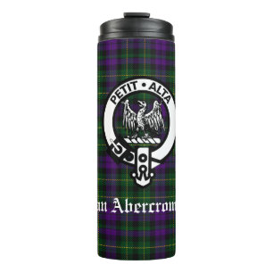 Clan Abercrombie Tartan & Wappen Thermosbecher