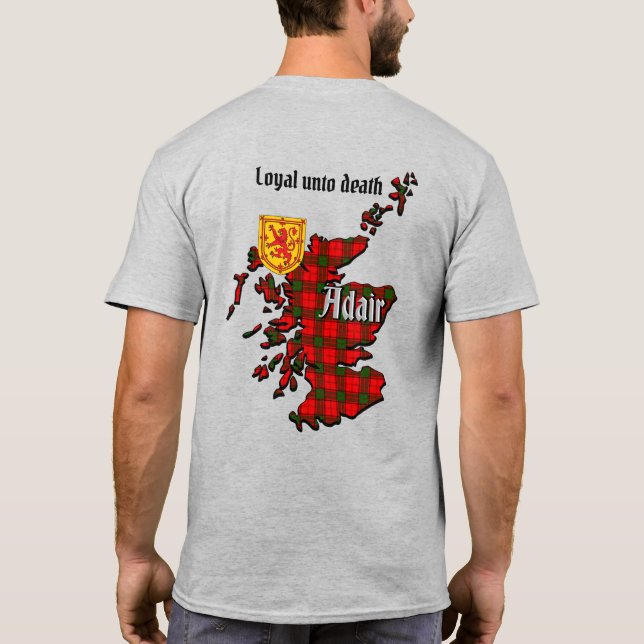 Clan Adair  T-Shirt (Rückseite)