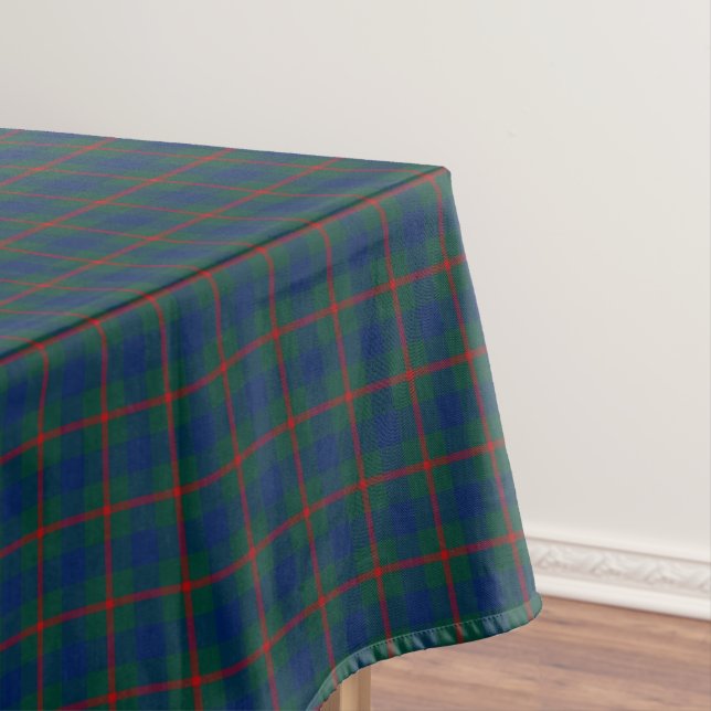 Clan Agnew Tartan Green und Blue Kariert Tischdecke (Beispiel)