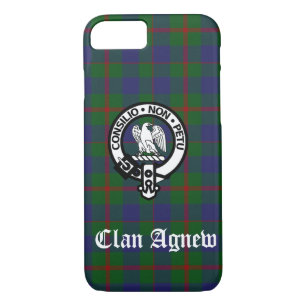Clan Agnew Wappen Abzeichen und Tartan Case-Mate iPhone Hülle