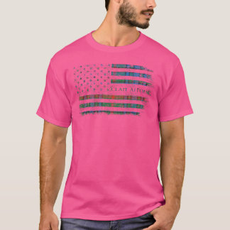 Clan Aiton Scottish tartan, USA Flaggenkilometer, T-Shirt