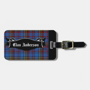 Clan Anderson Banner Gepäckanhänger