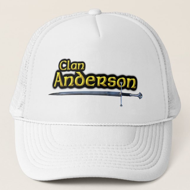 Clan Anderson Scottish Inspiration Truckerkappe (Vorderseite)