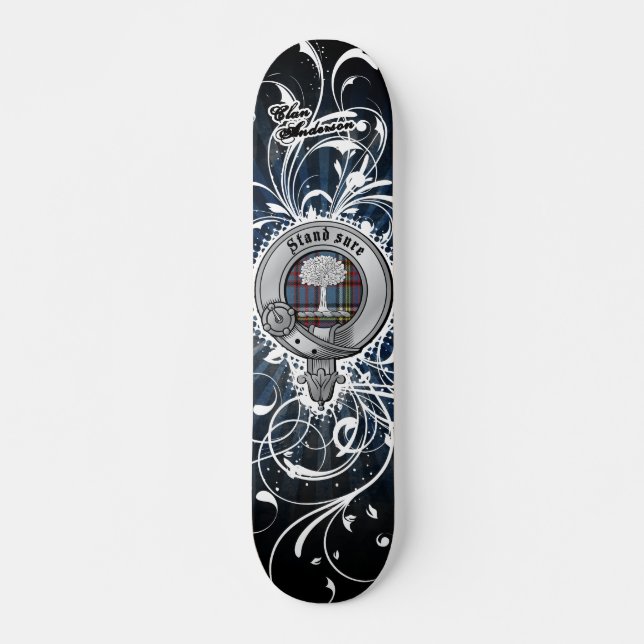 Clan-Anderson-Skateboard-Plattform Skateboard (Vorne)