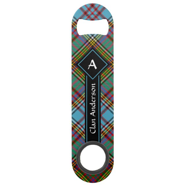 Clan Anderson Tartan Bar Key (Vorderseite)
