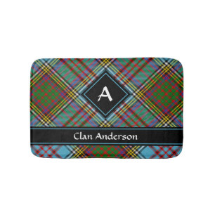Clan Anderson Tartan Bath Mat Badematte