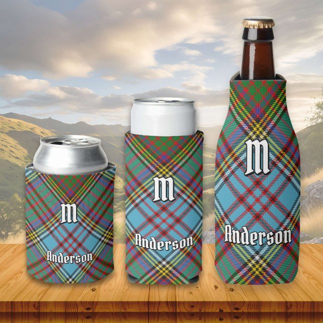 Clan Anderson Tartan Can Cooler Dosenkühler (Von Creator hochgeladen)