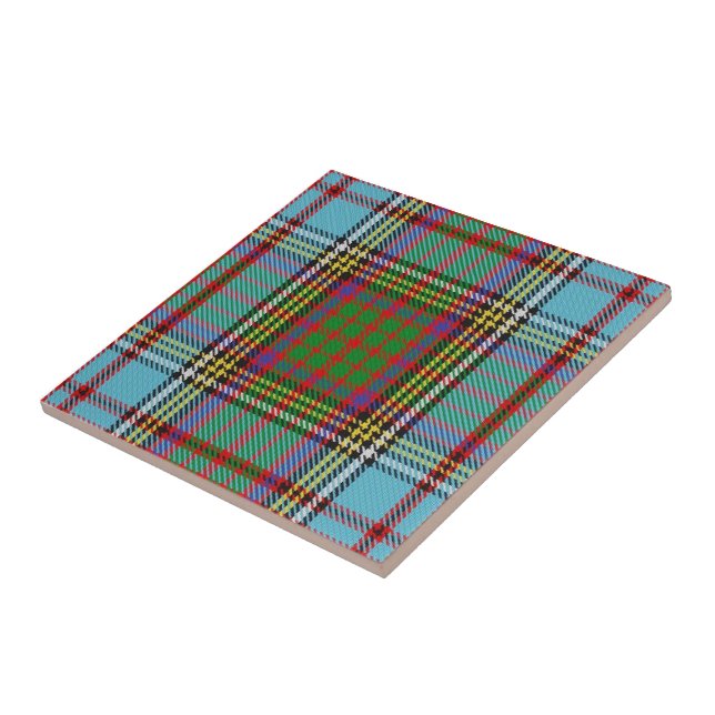 Clan Anderson Tartan Fliese (Seite)