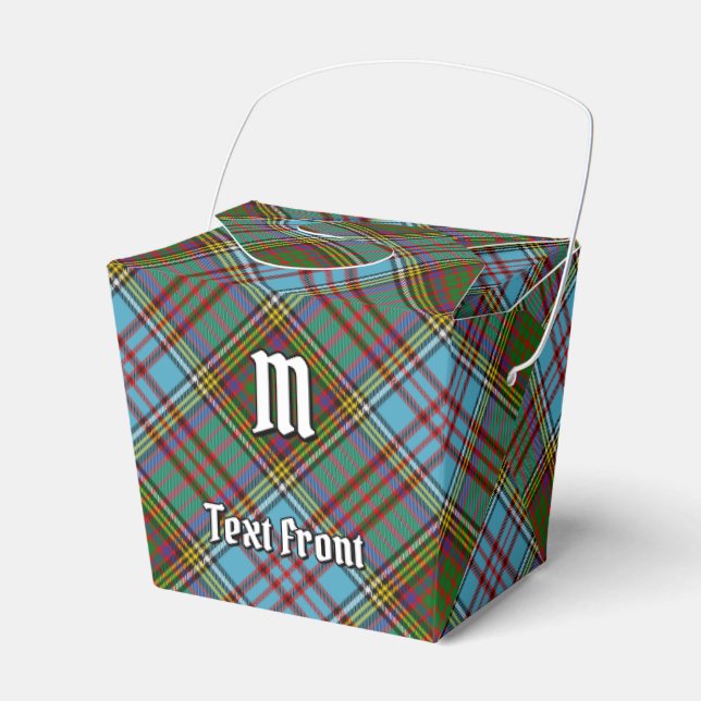 Clan Anderson Tartan Gevor Box Geschenkschachtel (Vorderseite)