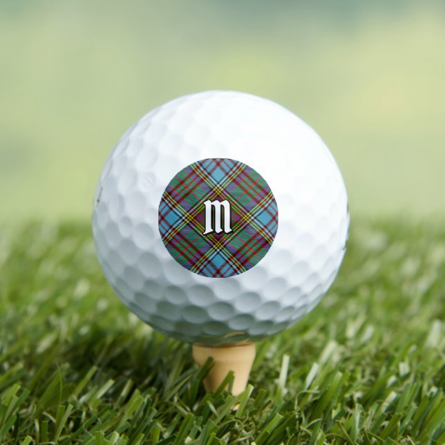 Clan Anderson Tartan Golf Balls Golfball (Insitu T-Shirt)