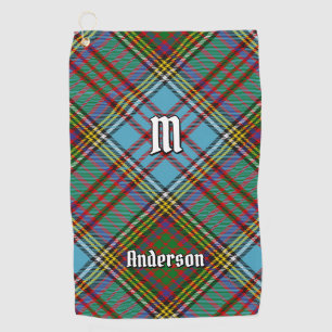 Clan Anderson Tartan Golf Towel Golfhandtuch
